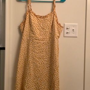 Yellow flower dress